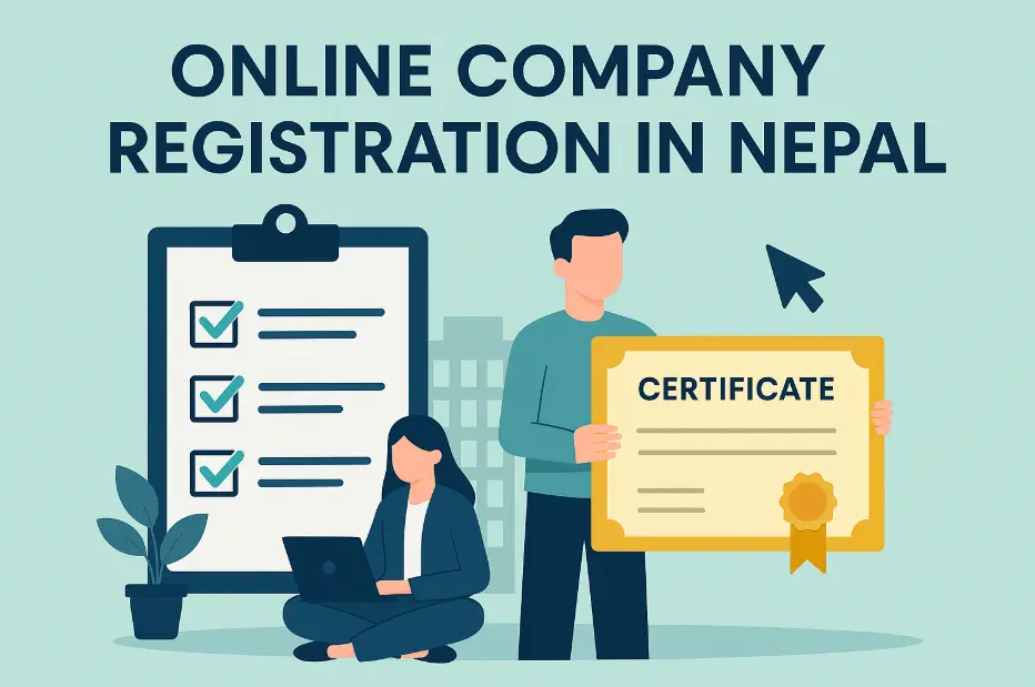 How to register a company online in Nepal,